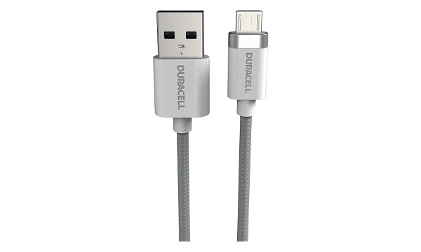 Duracell 2 m USB-A- till mikro-USB-kabel