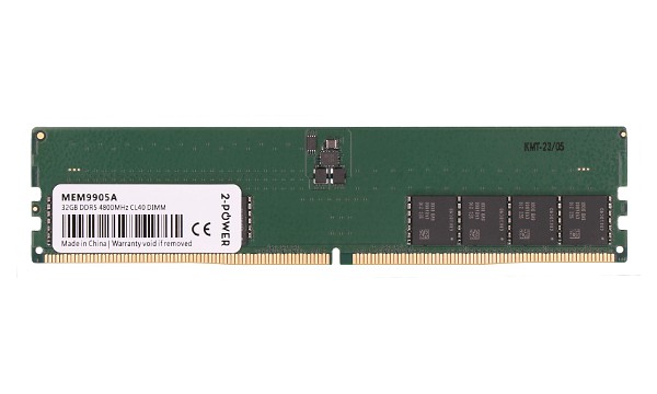 32GB DDR5 4800MHz CL40 DIMM