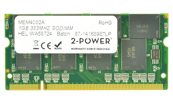 Presario R3119EA 1GB PC2700 333MHz SODIMM