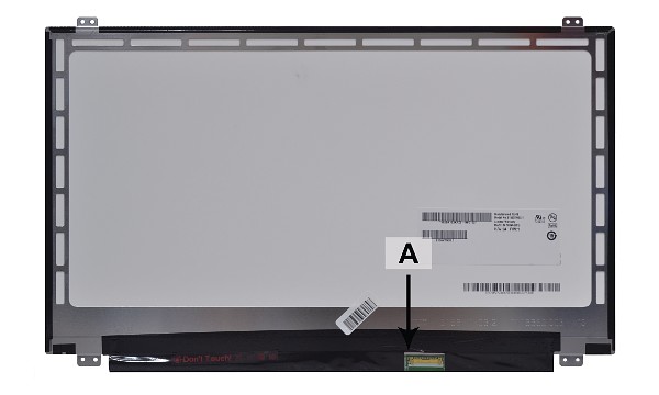 X555DA 15,6-tum WXGA 1366x768 HD LED Matt