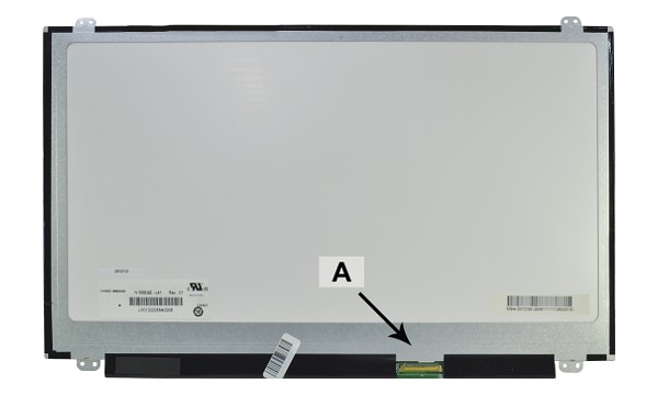 15-F018DX 15,6-tum WXGA HD 1366x768 LED Blank