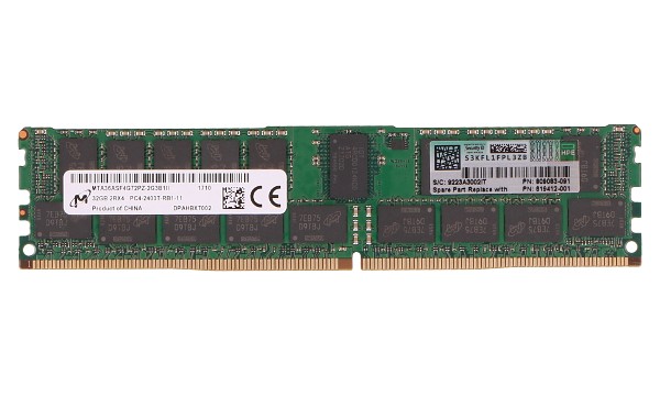 Proliant DL360 G9 SPS-MEMORY DIMM 32GB PC4-2400T-R 2Gx4