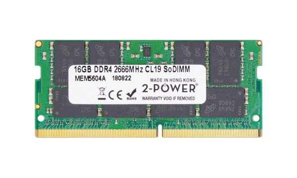 Precision Mobile Workstation 7530 16GB DDR4 2666MHz CL19 SoDIMM