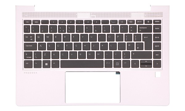 ProBook 455 G8 Top cover w/UK Keyboard