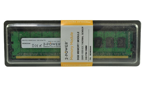 ProLiant ML310e Gen8 v2 Enty 8GB DDR3 1333MHz ECC + TS DIMM