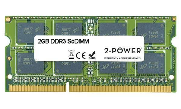 Qosmio X300-126 2GB DDR3 1066MHz DR SoDIMM