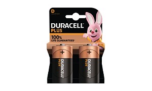 Duracell Plus D-storlek (2-pack)