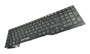 FUJ:CP648390-XX Black Keyboard (UK)