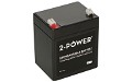 2-Power 12V 5Ah VRLA Security Battery